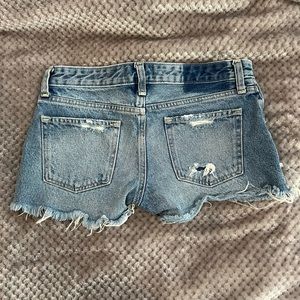 Abercrombie and Fitch Harper Low Rise Jean Shorts